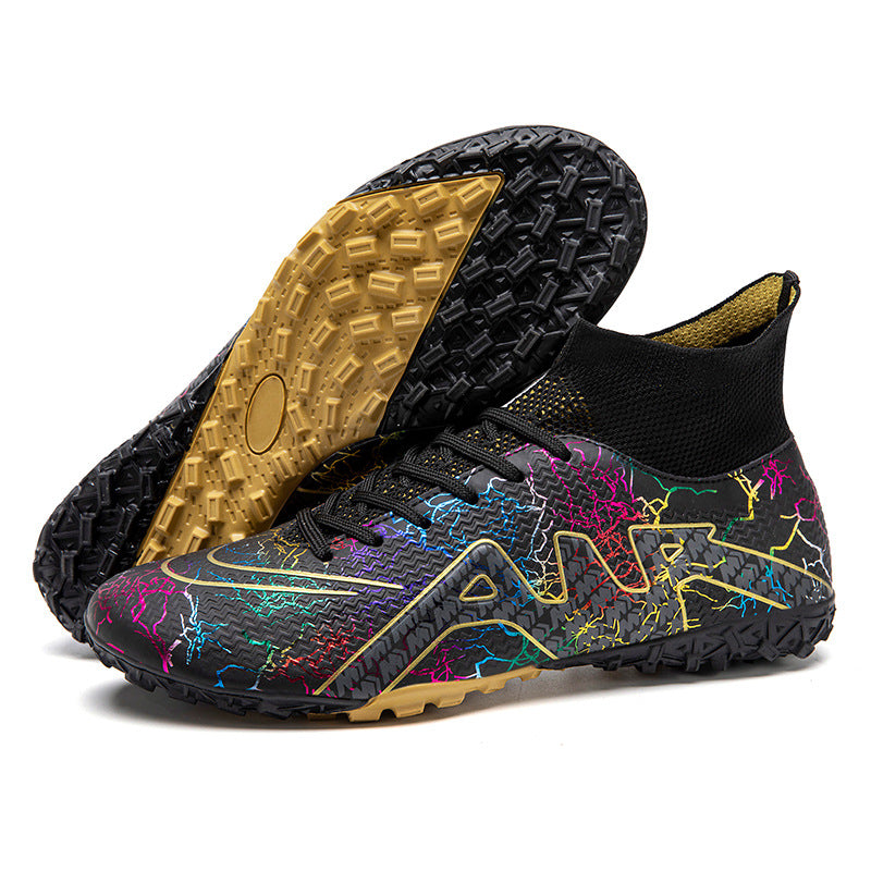 High-top Soccer Spike Shoes
