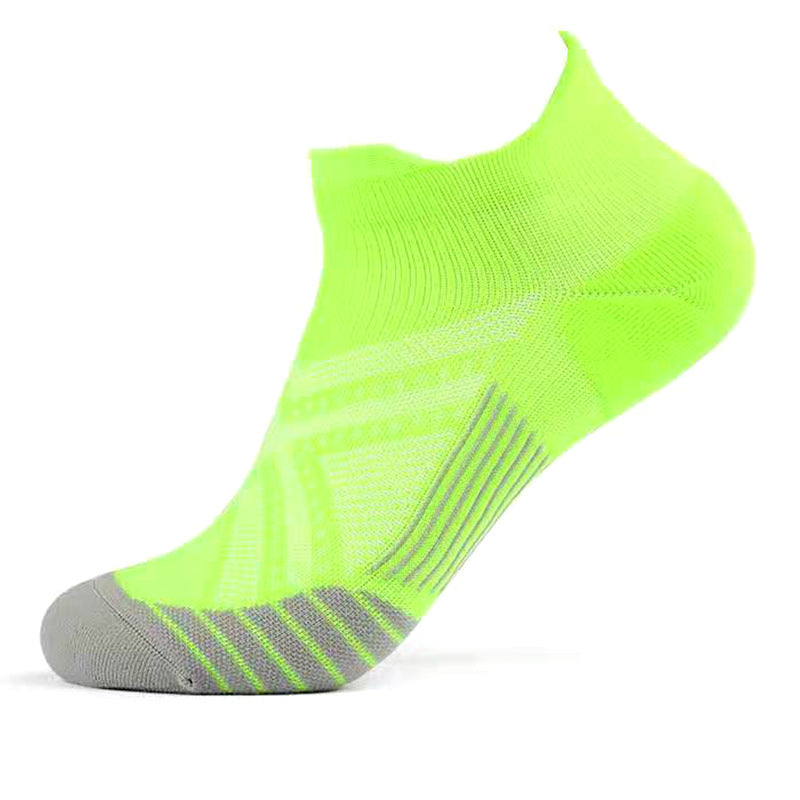 Sports Elastic Nylon Color Matching Socks