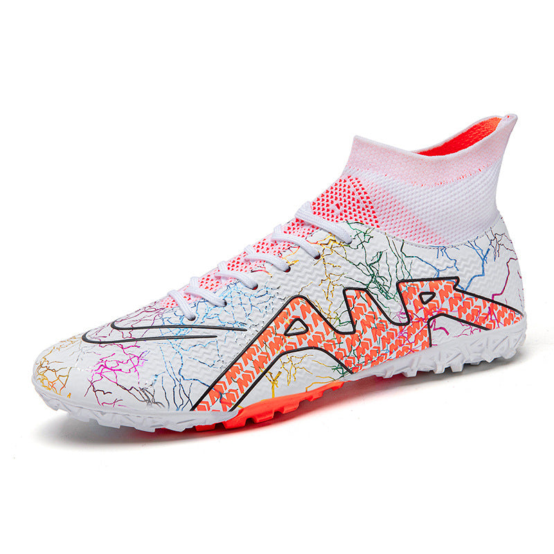 High-top Soccer Spike Shoes
