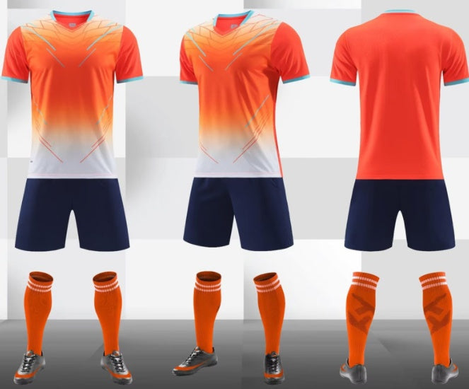 Gradient Short Sleeve Soccer Jersey