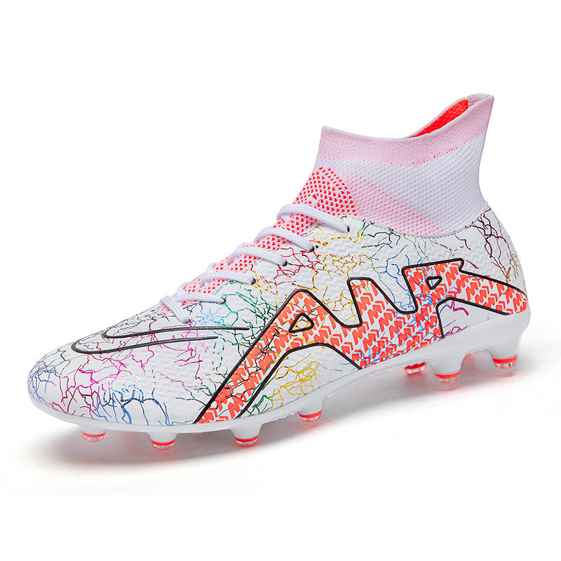 High-top Soccer Spike Shoes