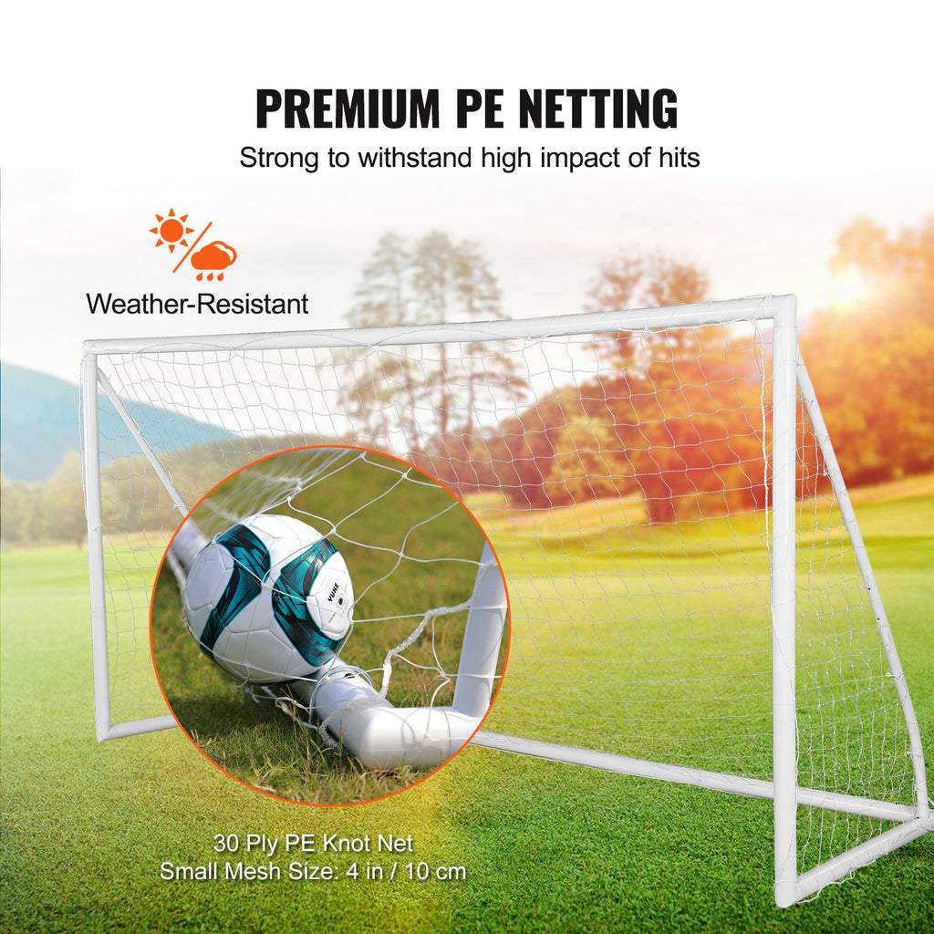 Portable Soccer Goal with net, 12x6 Ft