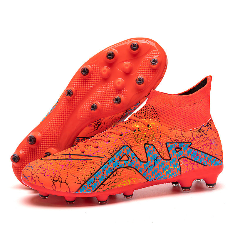 High-top Soccer Spike Shoes