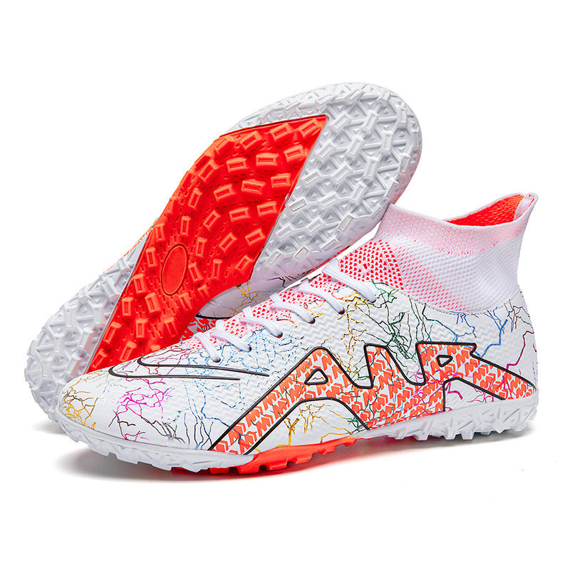 High-top Soccer Spike Shoes