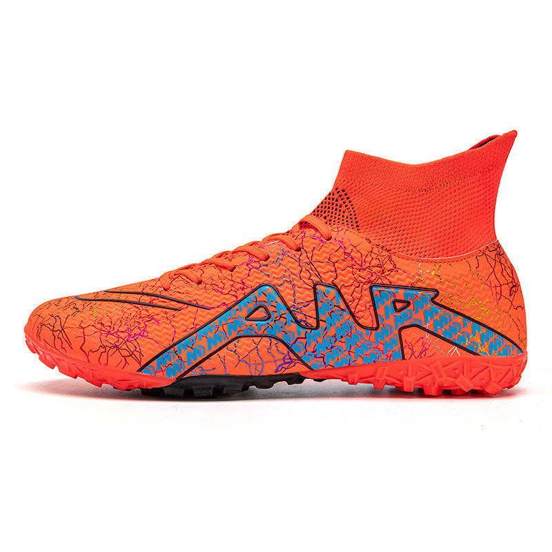 High-top Soccer Spike Shoes