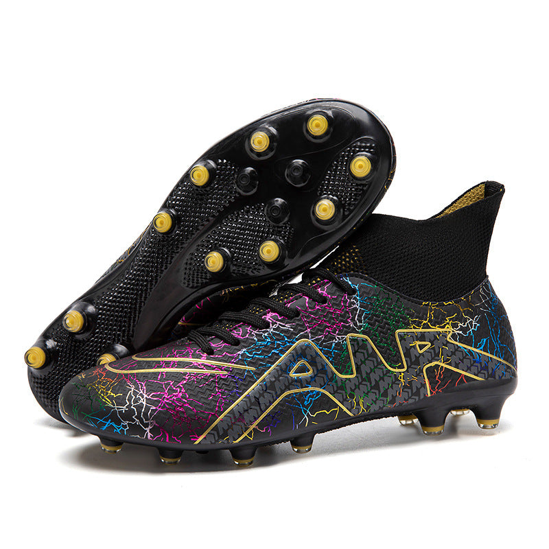 High-top Soccer Spike Shoes