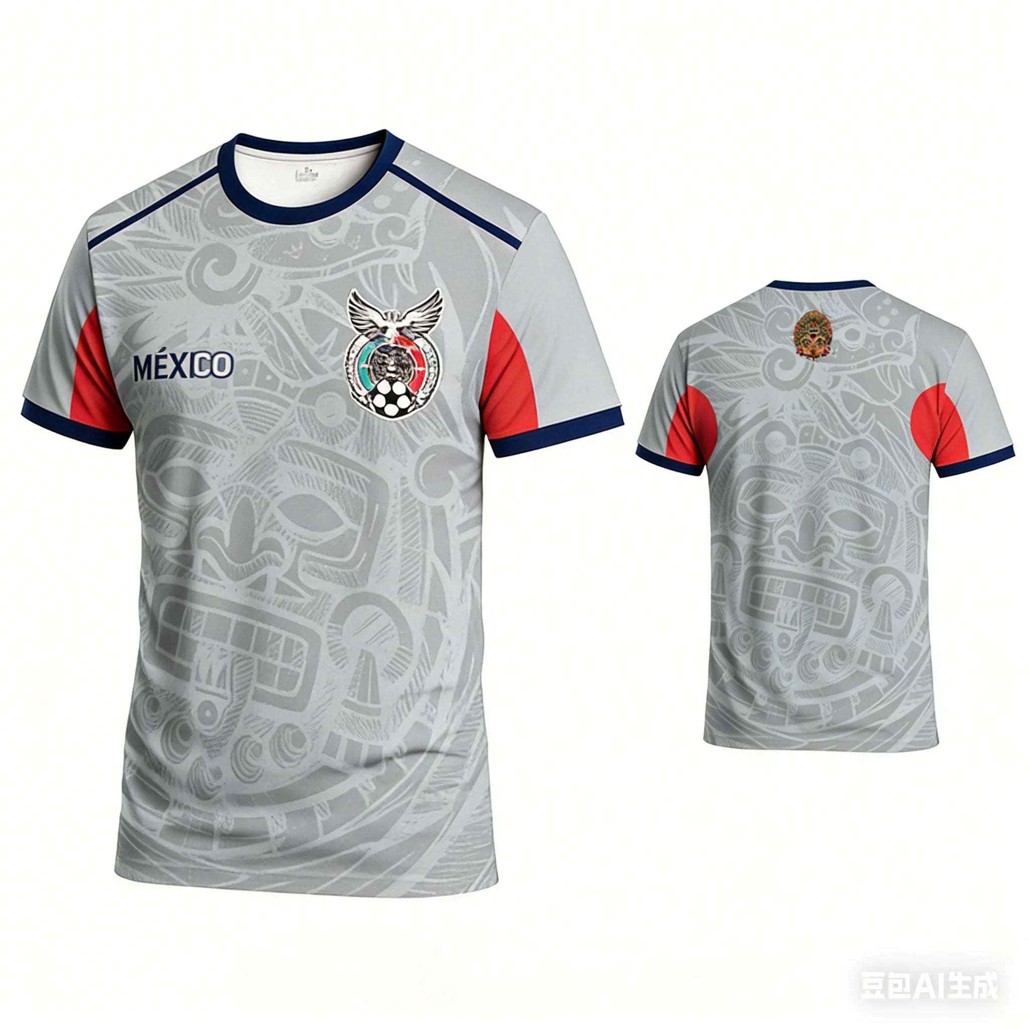 MEXICO SOCCER TRAINING UNIFORM - CREW NECK