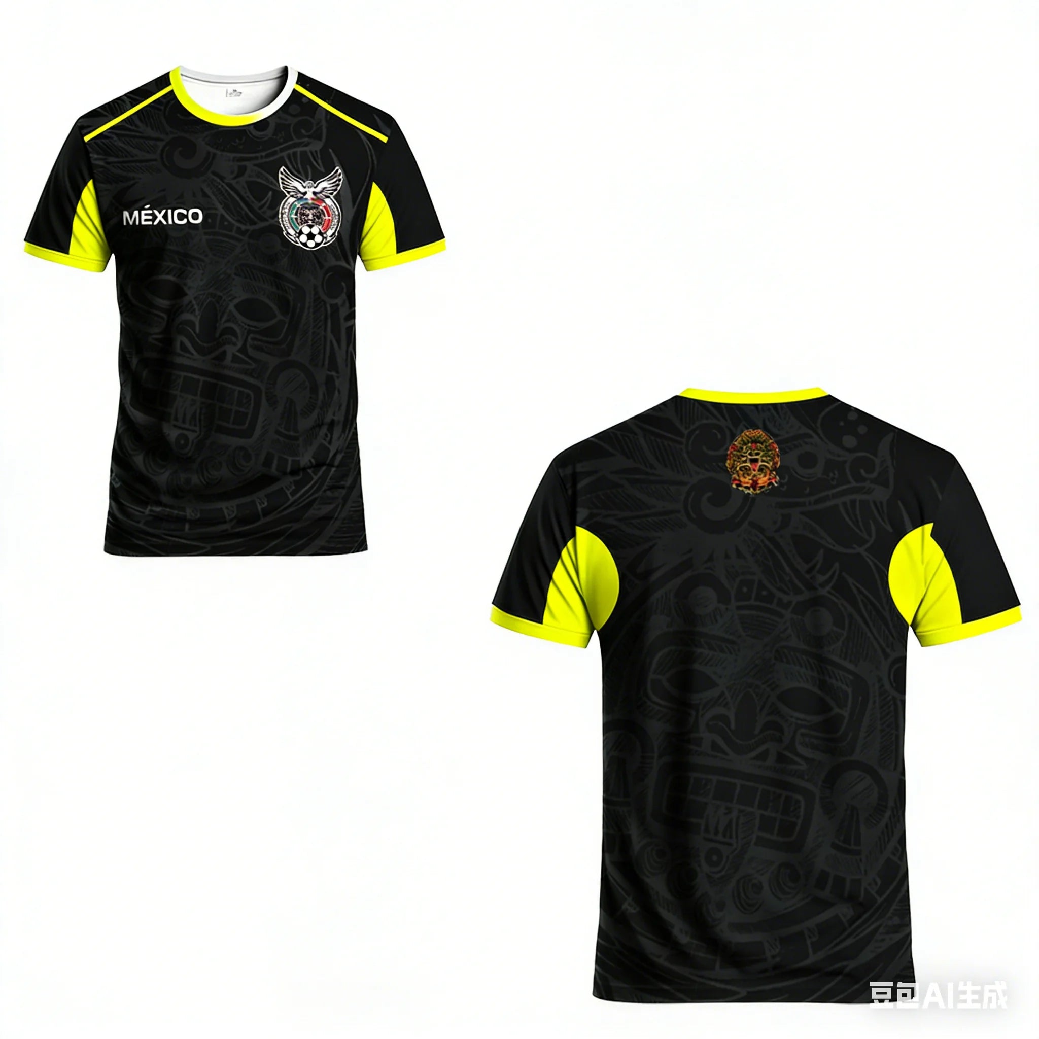 MEXICO SOCCER TRAINING UNIFORM - CREW NECK