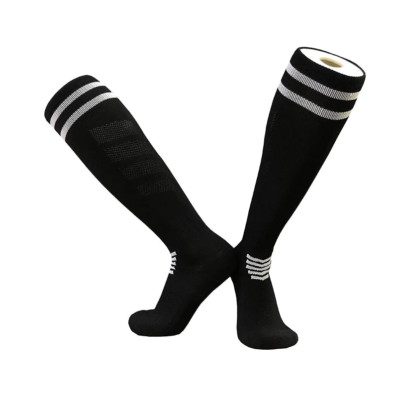 Towel Bottom Soccer Socks - Knee High Training