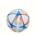 Machine-Stitched Soccer Ball, Durable PU Training Match Ball
