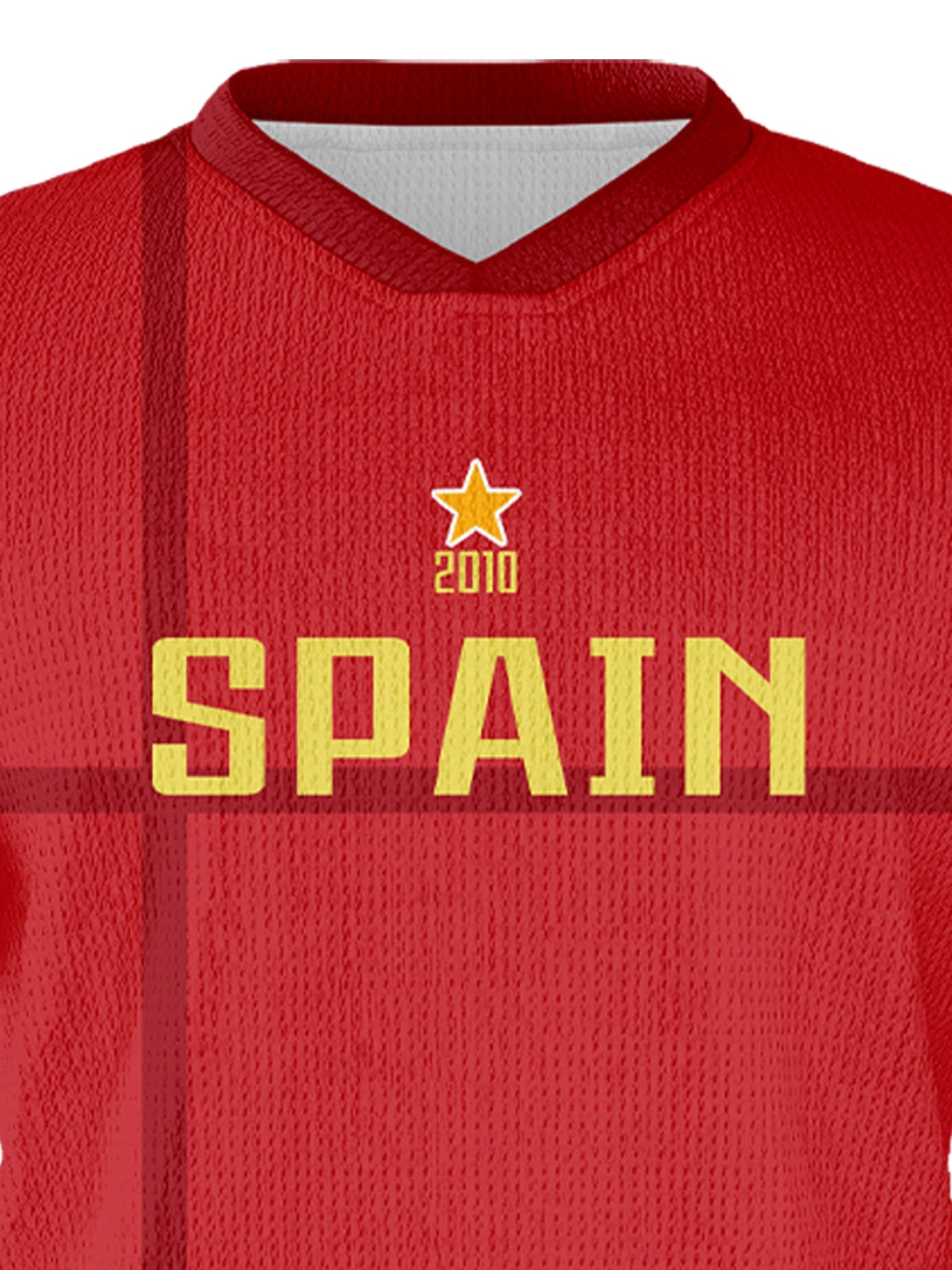 Spain Boys & Girls Soccer Uniform Sets with Personalized Name, Number