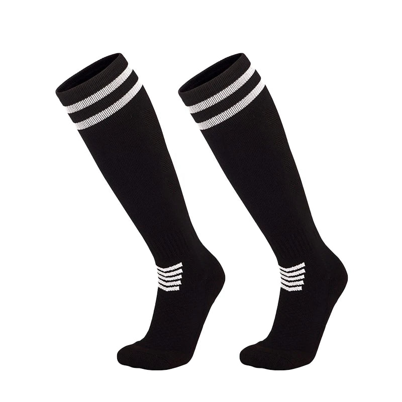 Towel Bottom Soccer Socks - Knee High Training