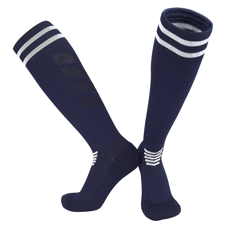 Towel Bottom Soccer Socks - Knee High Training