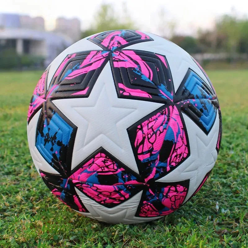 Soccer Ball size #5 Outdoors Match Ball -  Seamless High Quality PU Material