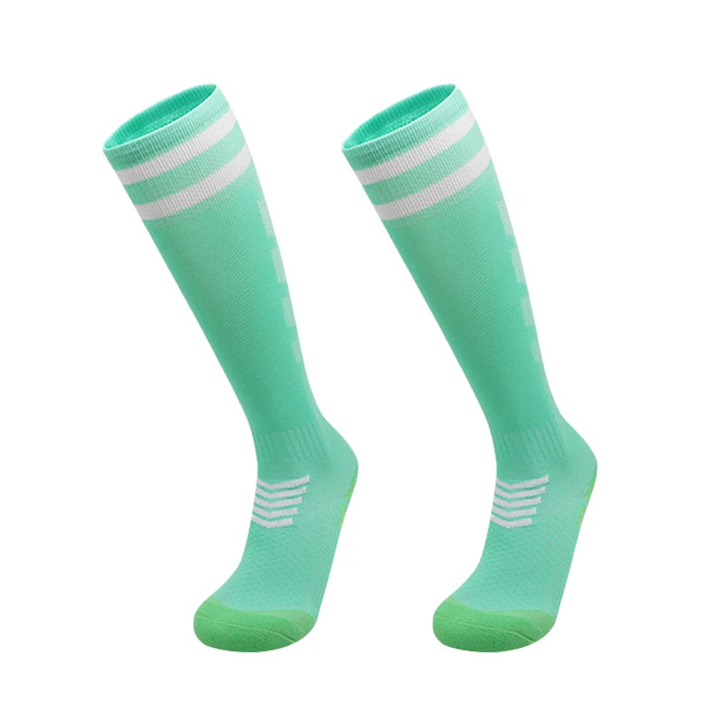 Towel Bottom Soccer Socks - Knee High Training