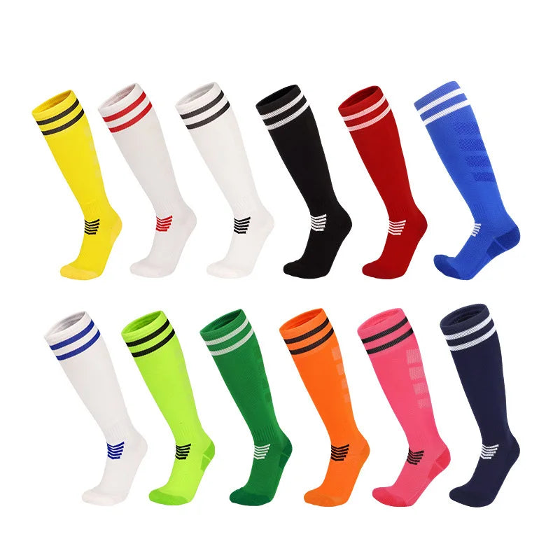 Towel Bottom Soccer Socks - Knee High Training