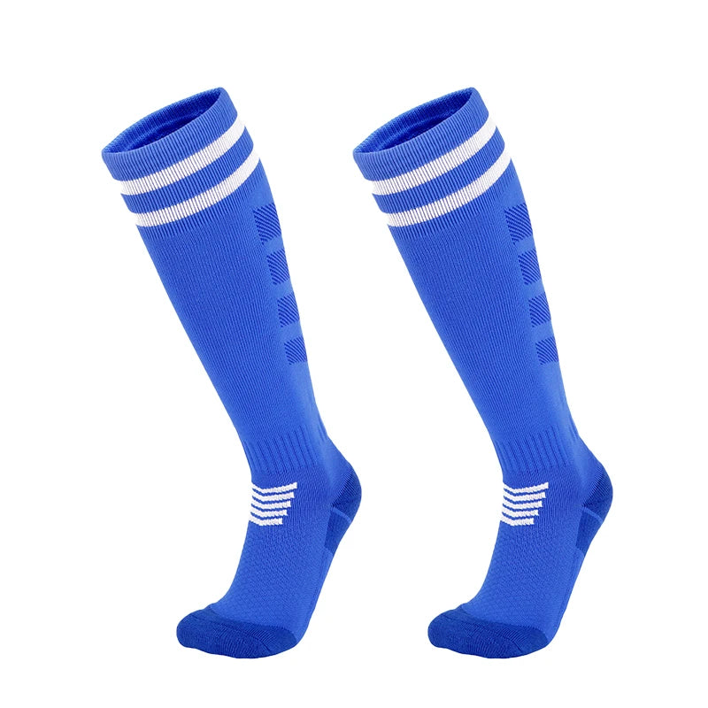 Towel Bottom Soccer Socks - Knee High Training