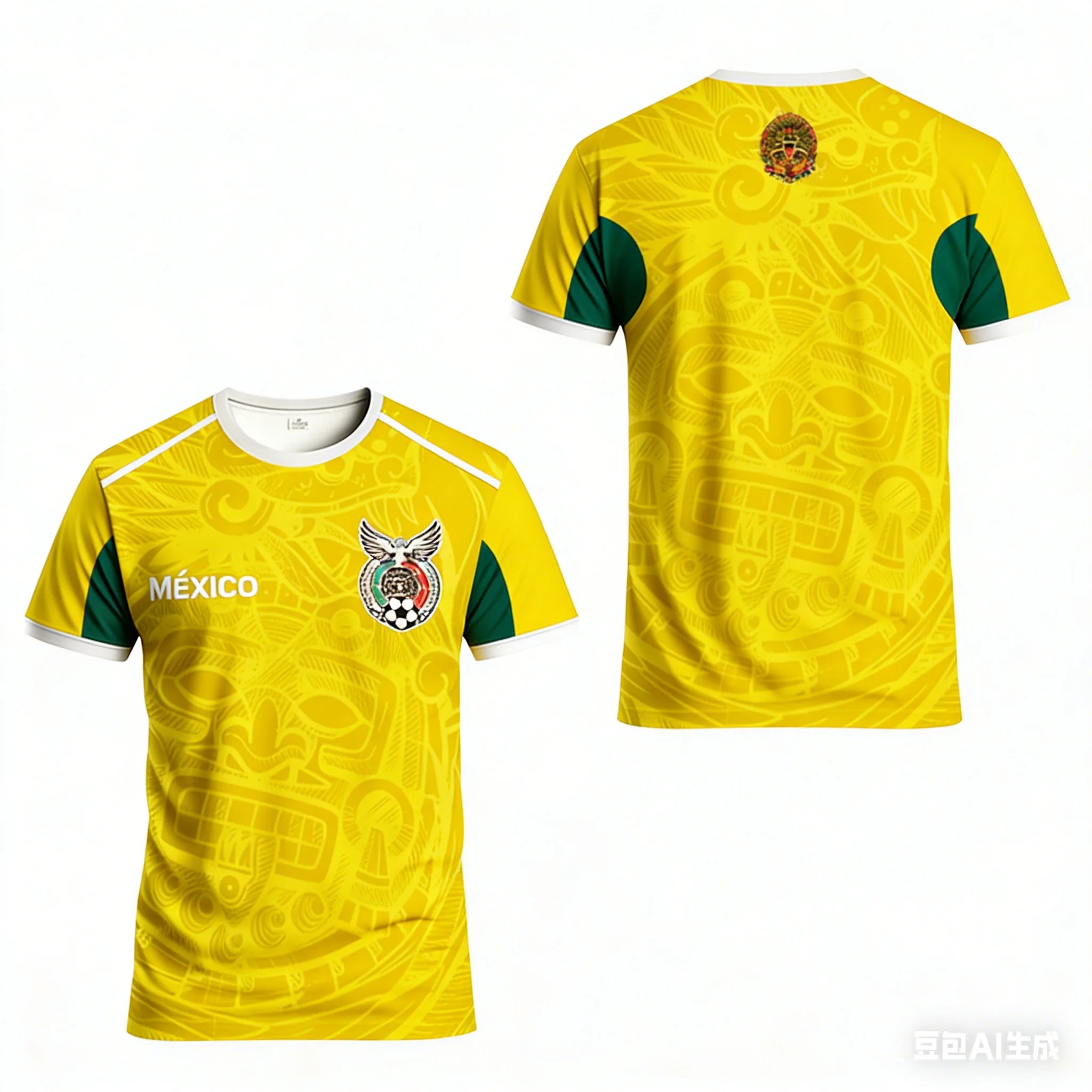 MEXICO SOCCER TRAINING UNIFORM - CREW NECK