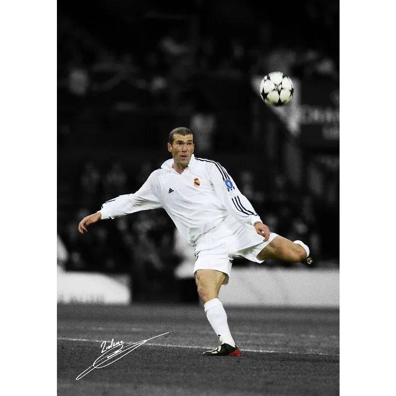 Modern Soccer Player Poster