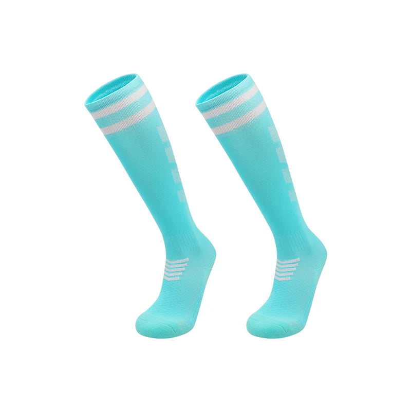 Towel Bottom Soccer Socks - Knee High Training