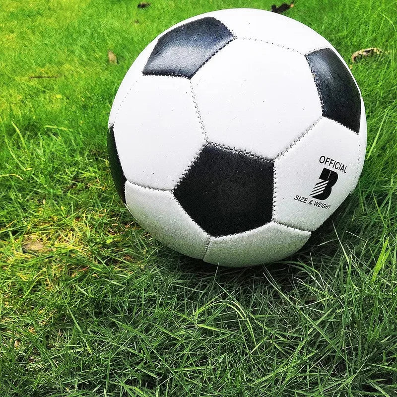 Size 3,4,5 Professional Training Soccer Balls - Classic White/Black