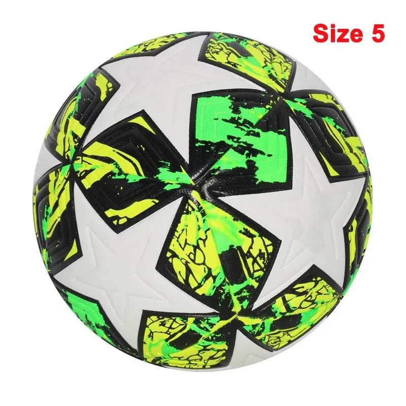 Soccer Ball size #5 Outdoors Match Ball -  Seamless High Quality PU Material