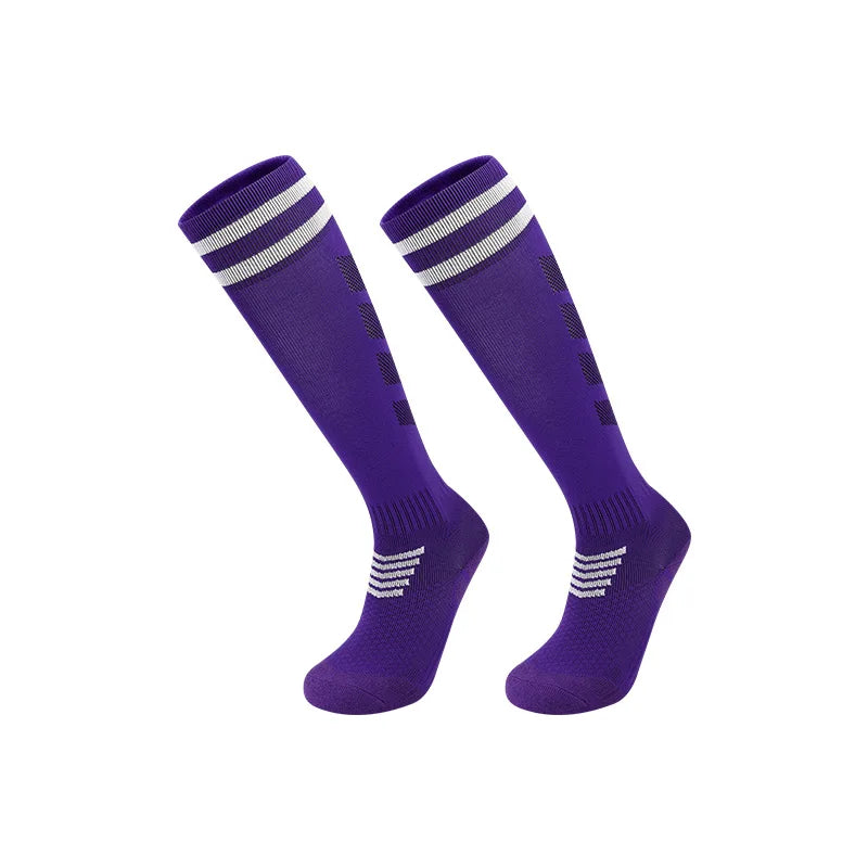 Towel Bottom Soccer Socks - Knee High Training