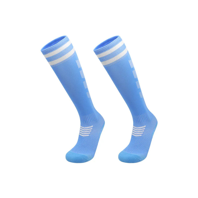 Towel Bottom Soccer Socks - Knee High Training