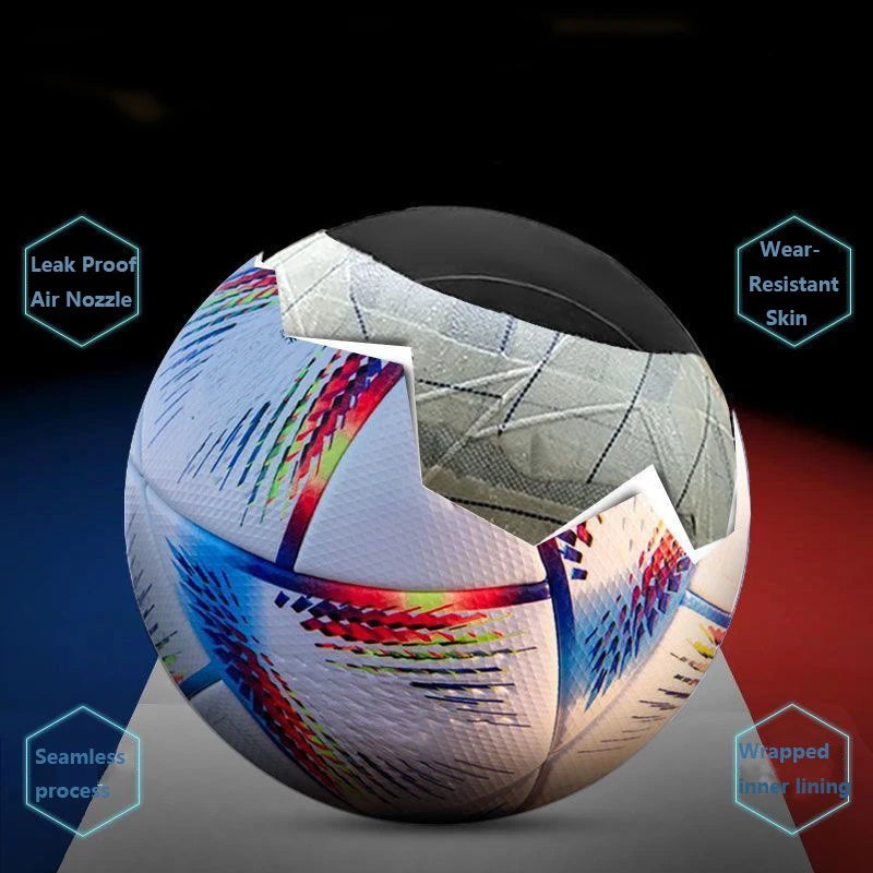 Size 5 Soccer Balls Professional High Quality Soft PU Seamless