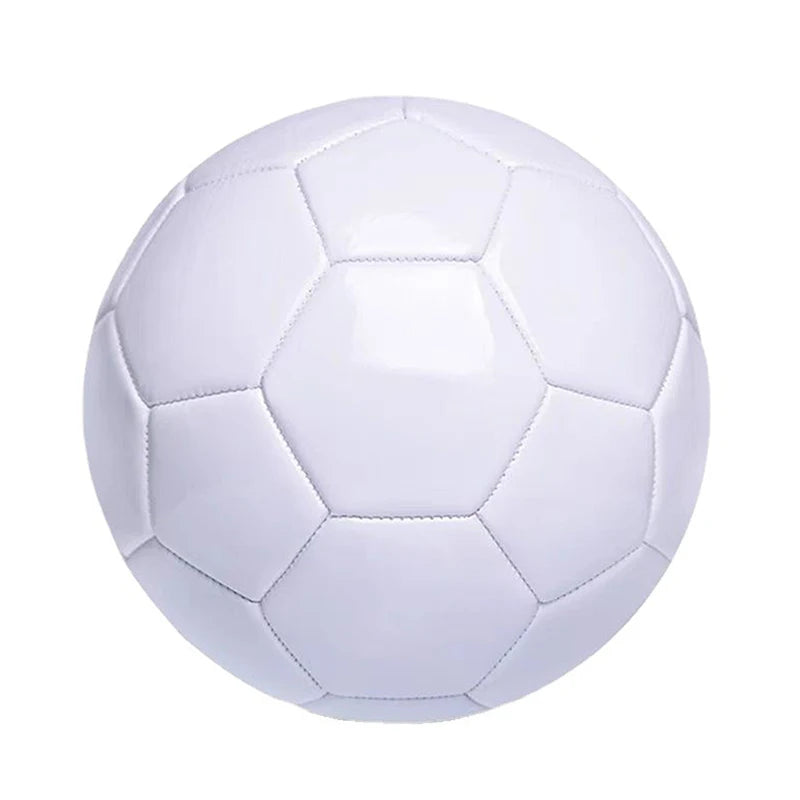 White Standard Size 5 Soccer Ball