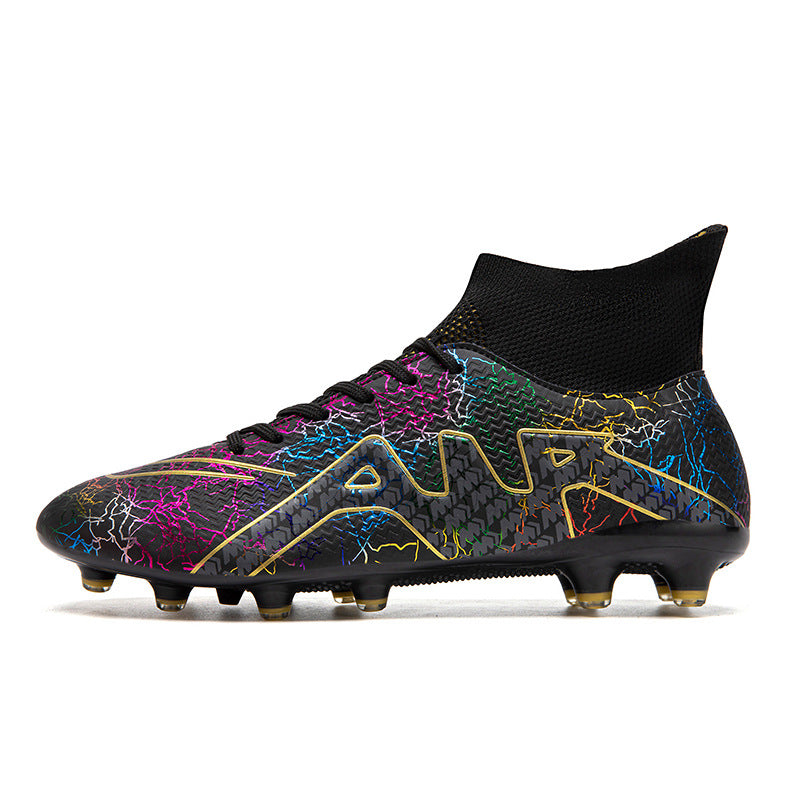 High-top Soccer Spike Shoes