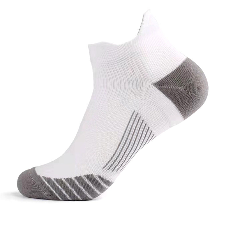 Sports Elastic Nylon Color Matching Socks