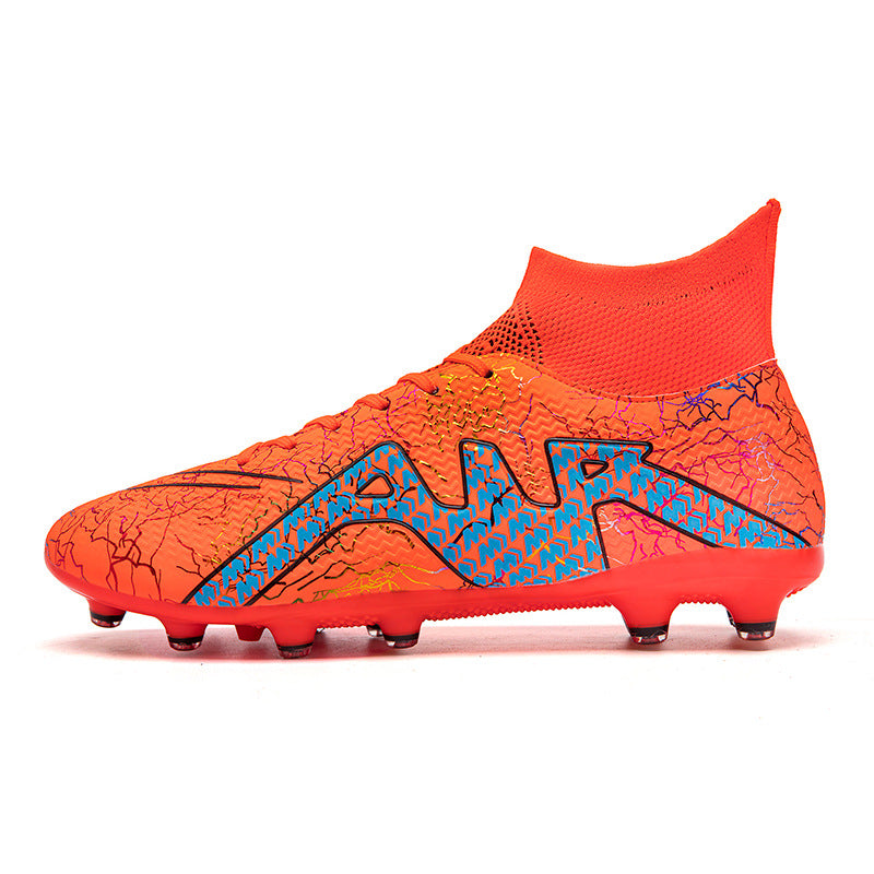 High-top Soccer Spike Shoes