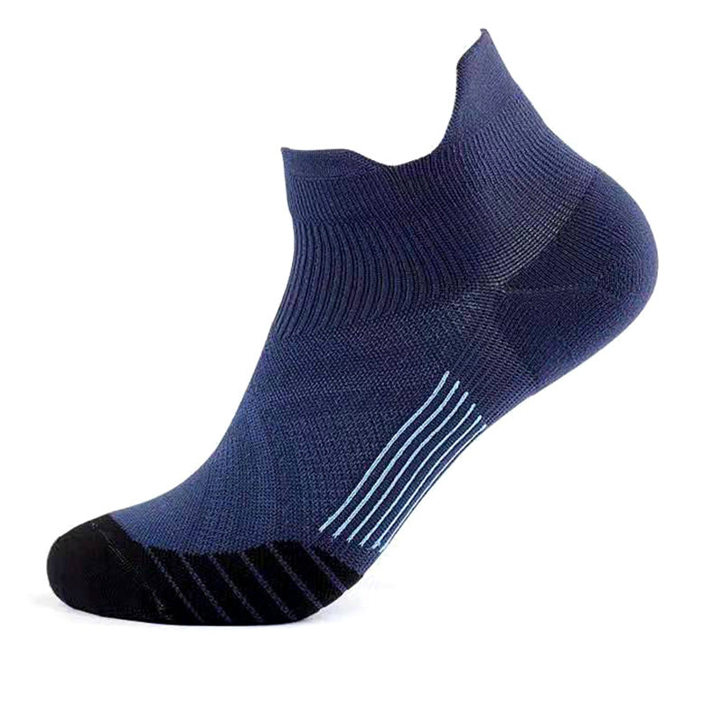 Sports Elastic Nylon Color Matching Socks