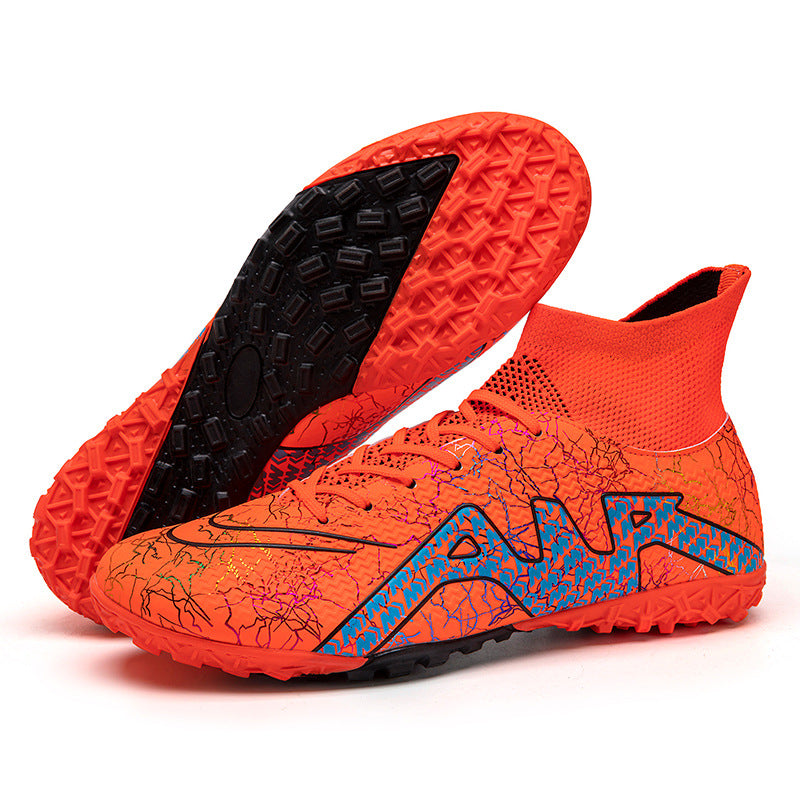 High-top Soccer Spike Shoes